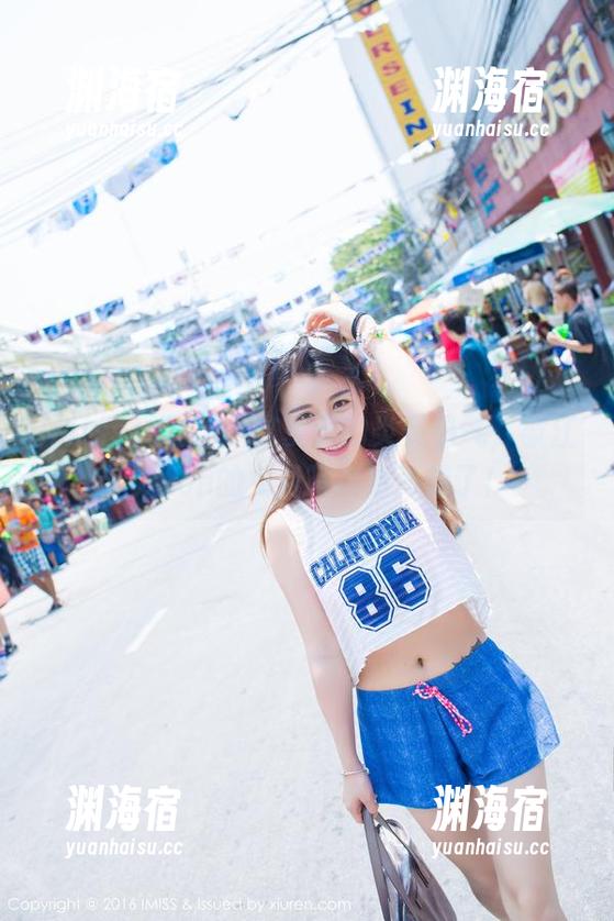 IMiss爱蜜社-江欢欢fon IMiss爱蜜社 - 这夏天的炎炎热气,被江欢欢fon的免费写真给冷却了!