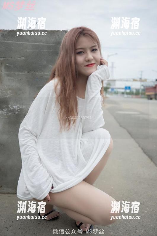 MSLASS梦丝女神 - 小允儿的绿Green写真集，衣服好看，话说你有没有被惊艳到呢？