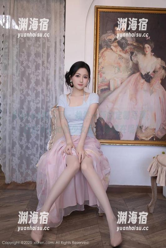 Xiuren秀人网 - 焕然一新的定制写真，白白Alina的少女们，好像在呢喃