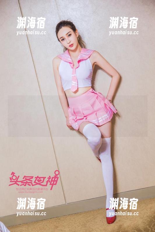头条女神-索菲娅 头条女神 - 花嫁主题的索菲娅写真集,图一看过去,我以为她要去参加小型选美呢!