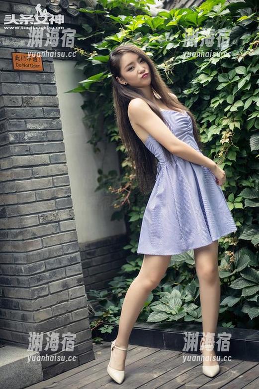 头条女神 - 说到校服摄影，语溪的全套作品我很容易就沉迷了