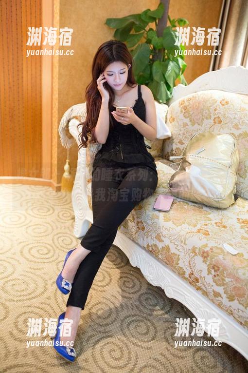 推女郎-杨伊 推女郎 - 杨伊的睡衣系列:在线图集,想问多少个是我淘宝购物车里的呢?