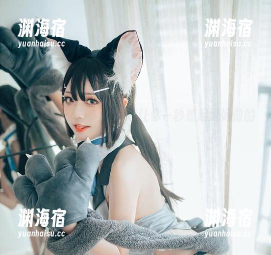 女仆写真，蓝小沂KiKi让你一秒想起妈妈做的家务活。